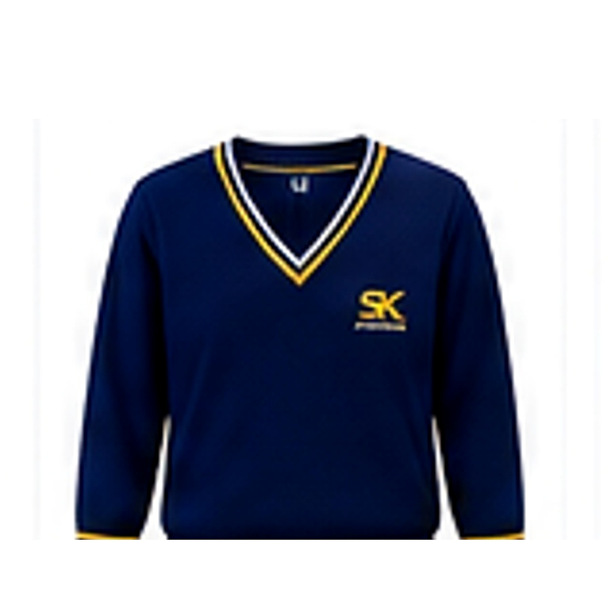V-Neck School Sweater